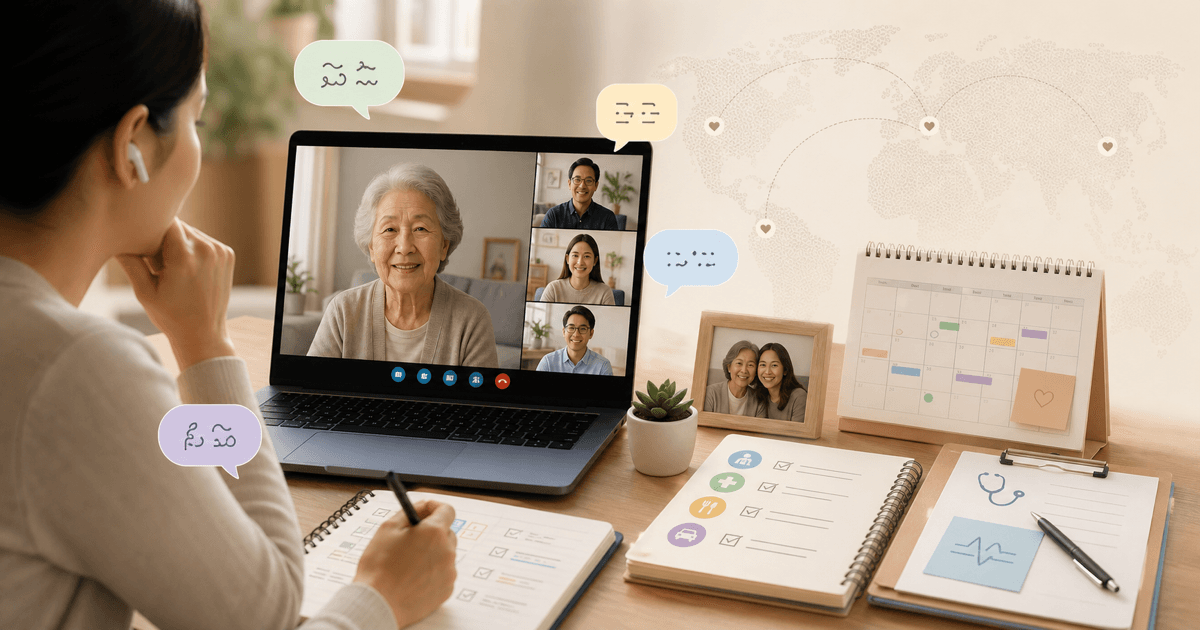 How to Coordinate Elder Care With Family Who Speak Different Languages